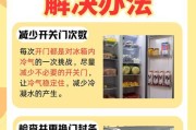 冰箱内有水怎么办（应对冰箱内积水问题的有效方法）