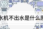 为什么饮水机热水排水不出水（探究导致饮水机热水排水不出水的原因及解决方法）