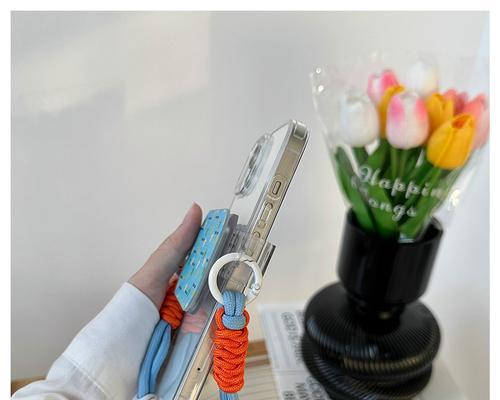 手机支架挂绳如何挂才好看？