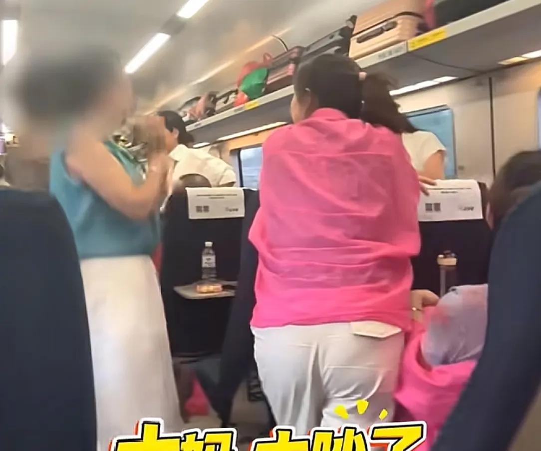 多名大妈高铁上跳舞喧哗，列车员多次阻止无果！12306回应