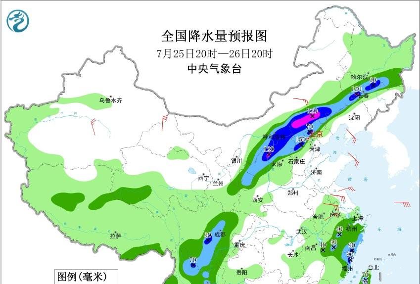 本轮降雨中心确定完成，分布如下地区，今天夜间~27日天气预报！