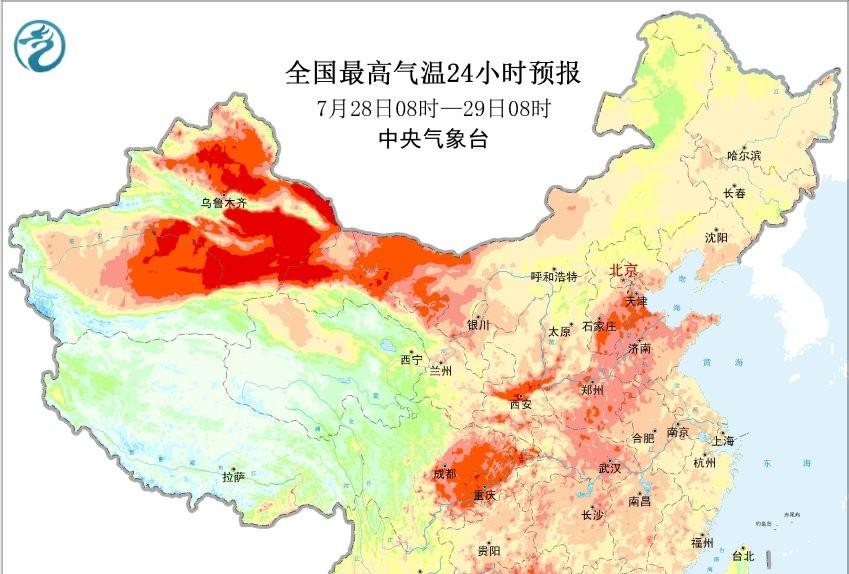 河南省！明天7月29号，新一轮降雨中心已定，中雨大雨分布如下！