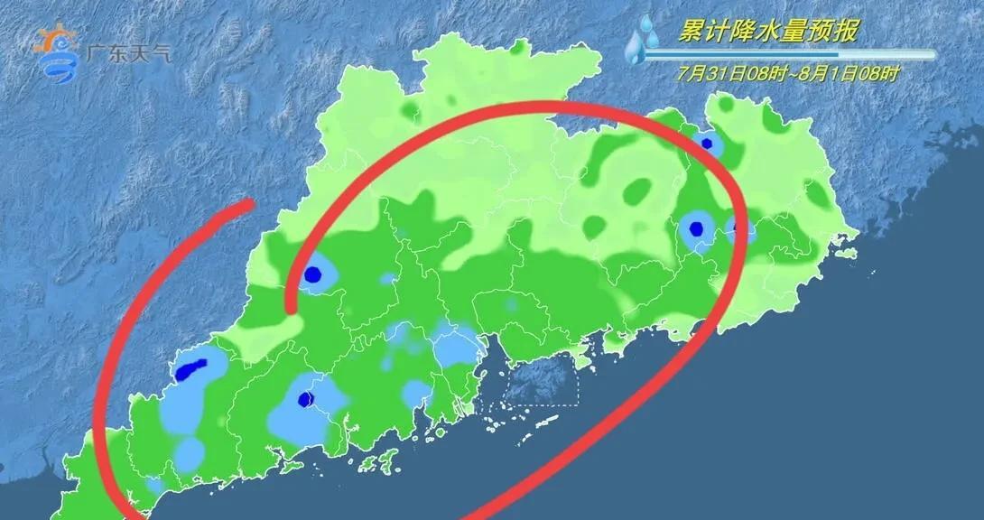 8月这波雨势有点猛！广东多地雷雨暴发，3日粤北珠三角暴雨来袭