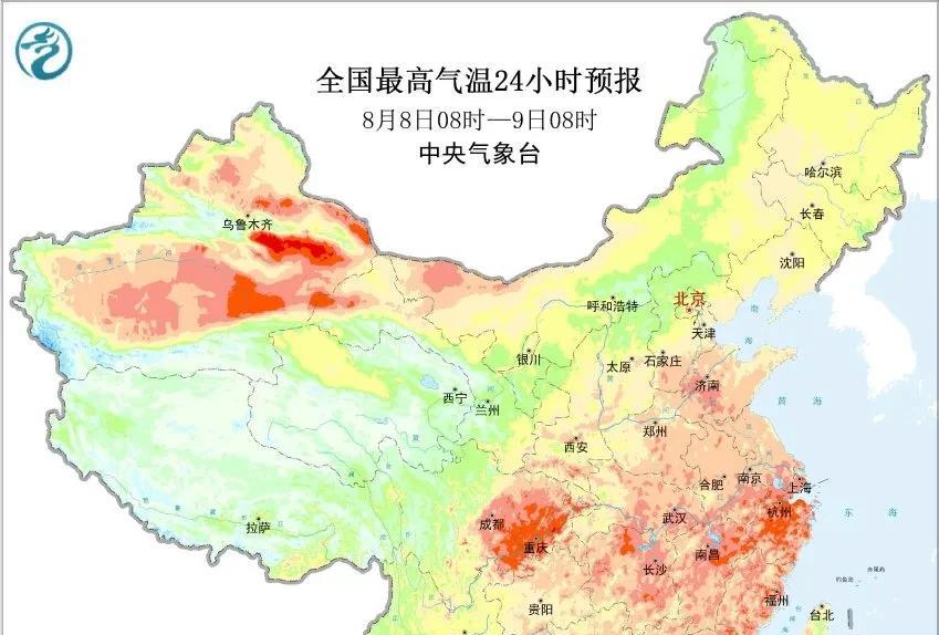 黑龙江8-9日多地有雨，部分地区有强对流天气需防范