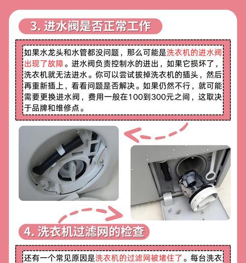 如何解决洗衣机过滤器不工作的问题（快速解决洗衣机过滤器堵塞、故障的方法）