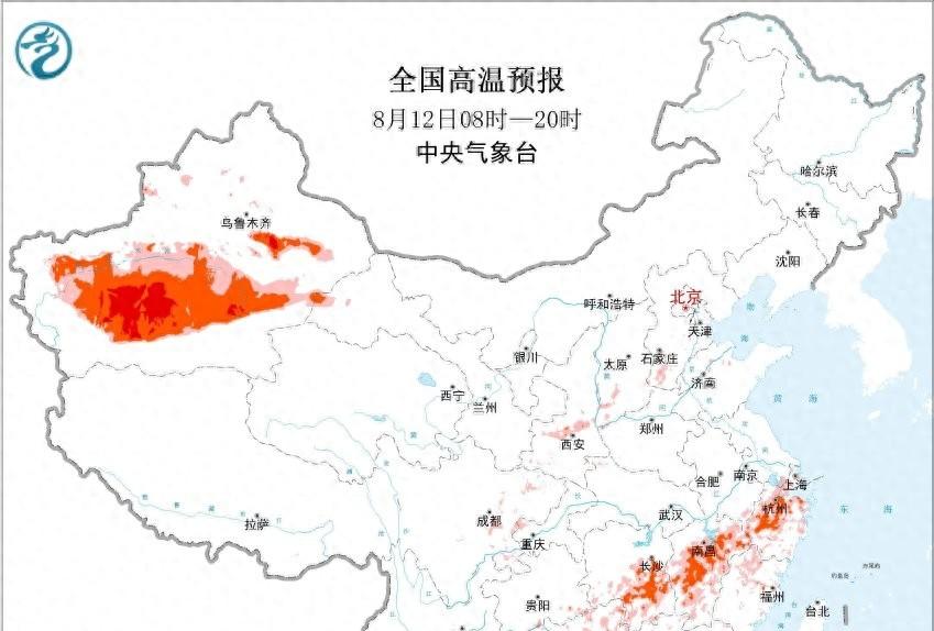 四川！新一轮高温中心已确定！8月12~14号天气预报，高温分布如下