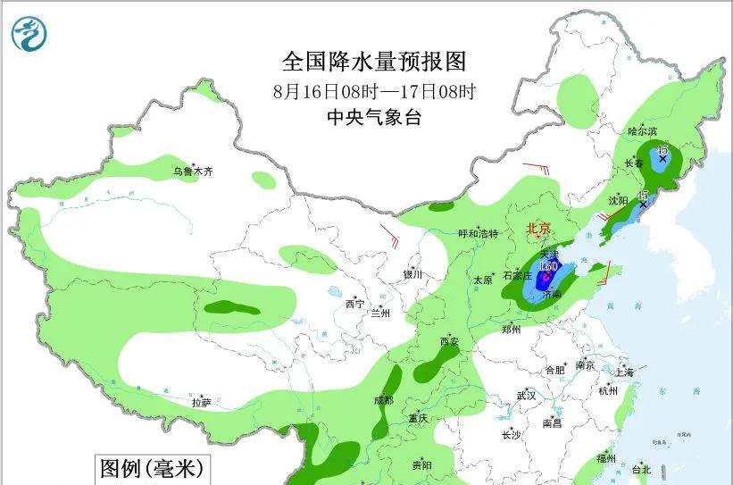 新一轮强降雨中心已锁定！今天夜间至16日天气，暴雨地区分布如下