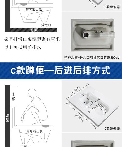 蹲便器的存水方式及选择（自带存水弯与另外制作存水弯的利弊对比）