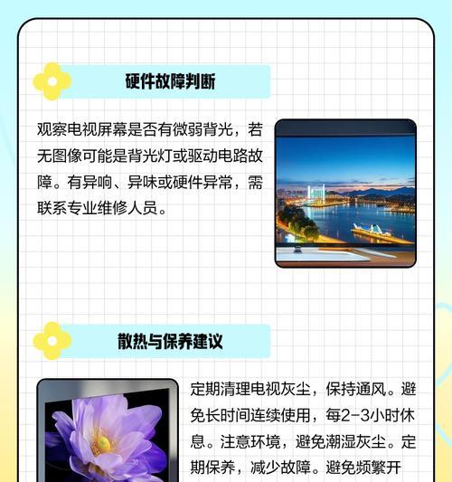 电视屏幕黑屏的原因和解决办法（如何应对电视屏幕黑屏问题）