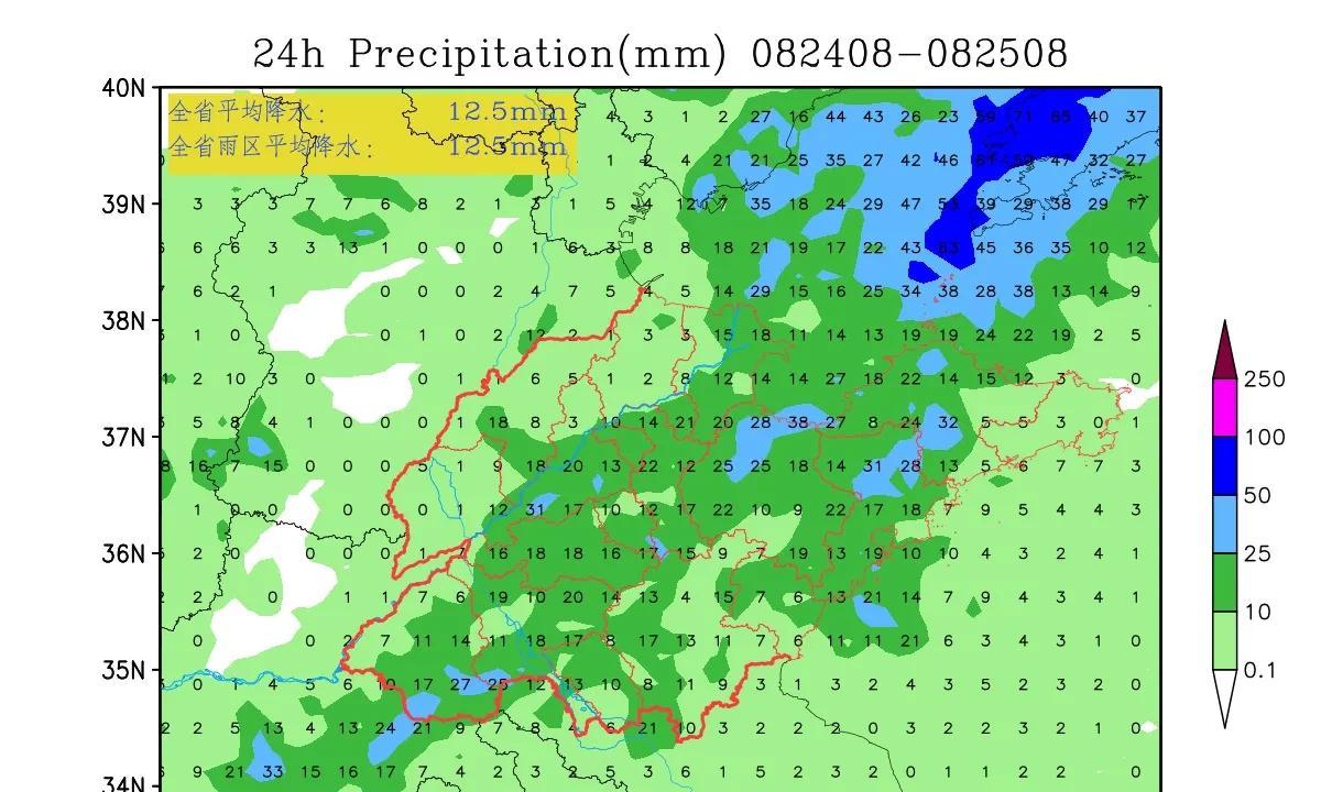 22日起山东降雨偏多，月底冷槽制造冷空气降温，暴雨再次来袭！