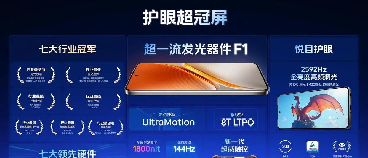 天玑9400+6100mAh长续航，这款手机千元档表现亮眼