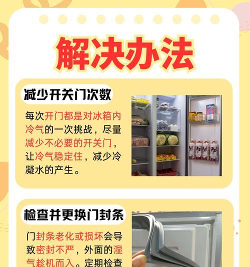 冰箱内有水怎么办（应对冰箱内积水问题的有效方法）