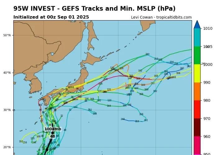 冷空气来了：降温超15度，台风“琵琶”或生成，会到江浙沪吗？
