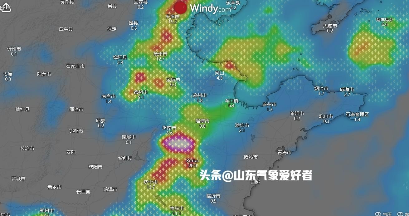 山东雨季结束？分析:官方继续调弱暴雨，16日起冷空气将制造秋雨