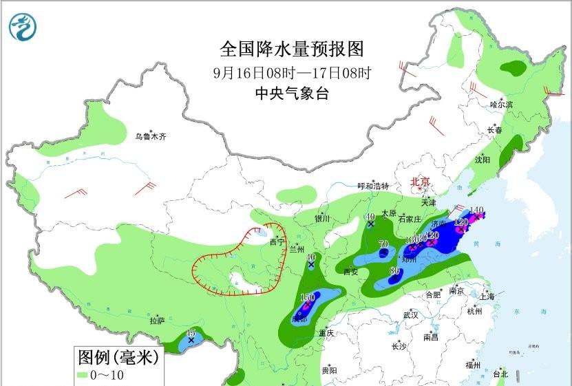 本轮降雨中心已定，冷空气来袭北方多地气温迎新低，具体分布如下