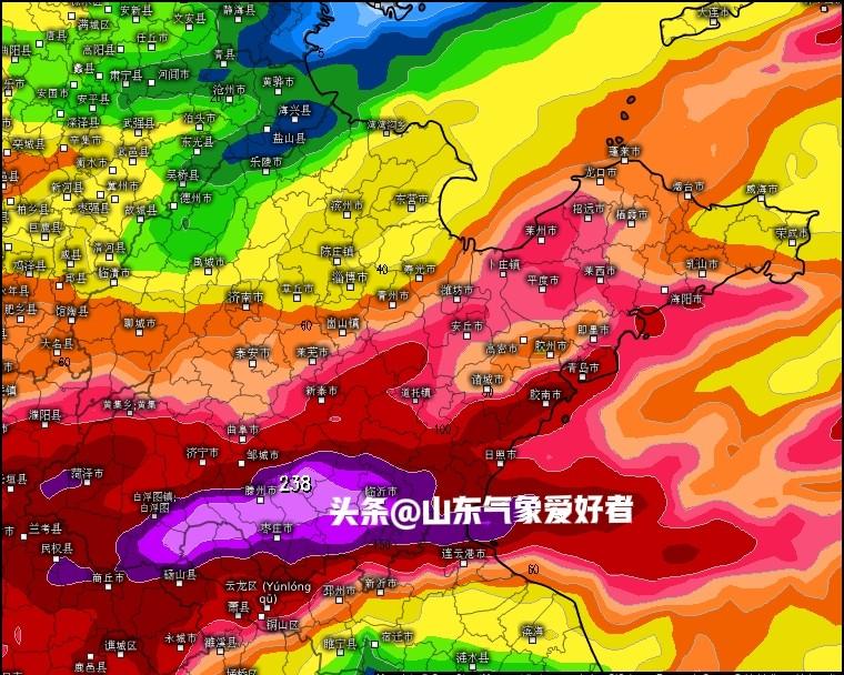 山东暴雨升级！分析:16日降雨扩大至全省，CMA预测南部大暴雨！