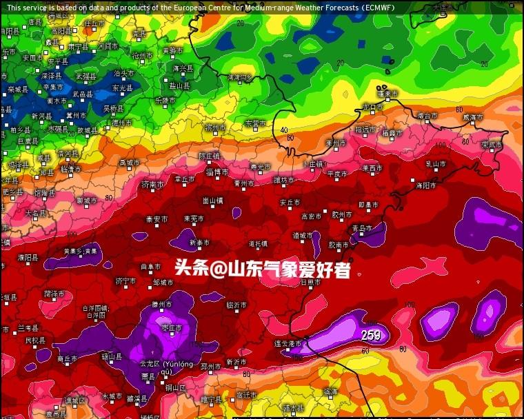 山东暴雨升级！分析:16日降雨扩大至全省，CMA预测南部大暴雨！